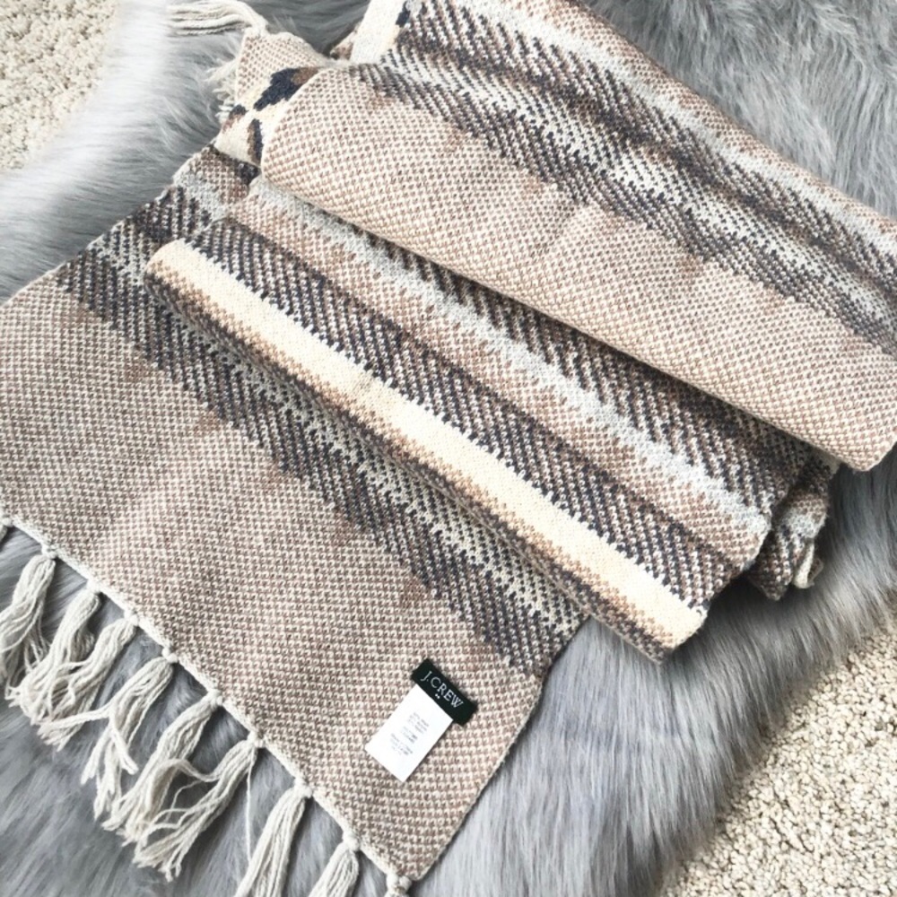 NWOT J. Crew chunky knit reversible scarf - Picture 4 of 6